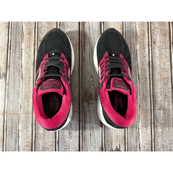 Brooks Addiction 13 Running Shoes Size 7.5 B color Black Pink - Picture 4 of 8